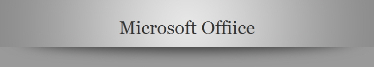 Microsoft Offiice
